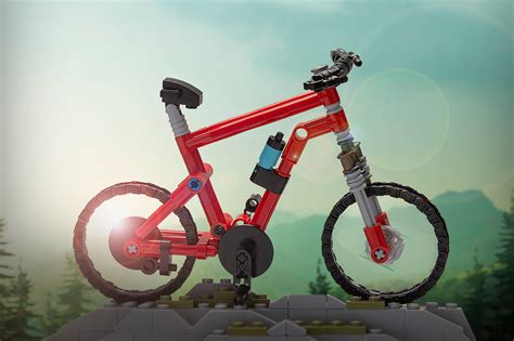 Lego Moc 28075 Mountain Bike Technic Model Riding Cycle 2019