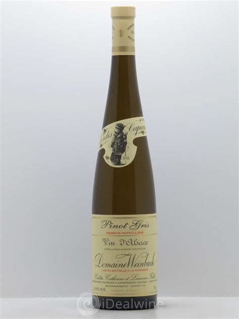 Acheter Pinot Gris Tokay Réserve Particulière Weinbach Domaine 2016