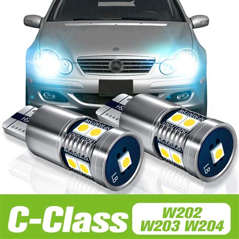 Enqu Ter De Stationnement Led Pour Mercedes Benz Classe C Wath W