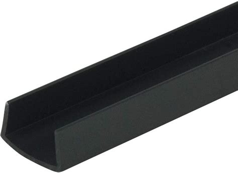 Buy Outwater Plastics Bk Black Inch Styrene Plastic U Channel C