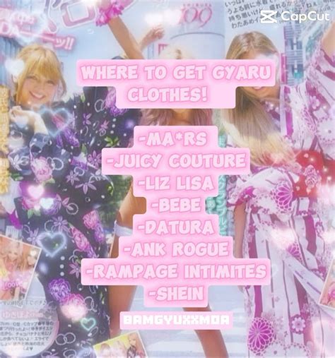 Where To Get Gyaru Clothes Fypシ Gyaru Jfashion Fashion Template