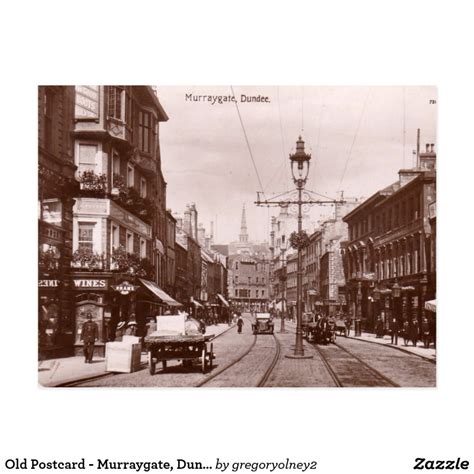 Old Postcard Murraygate Dundee Uk In 2020 Old