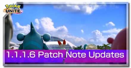 Update Patch Notes August Patch Pokemon Unitegame