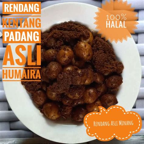 Jual RENDANG KENTANG BABY HUMAIRA RENDANG KENTANG PADANG 500gr Asli