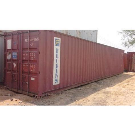 Stainless Steel Color Coated 15 Feet Shipping Container Capacity 30