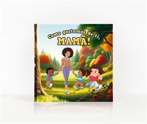 Livro personalizado para a mamã O melhor presente para o Dia das Mães