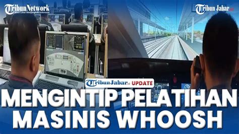 Mengintip Pelatihan Masinis Kereta Cepat Whoosh Puluhan Petugas Tampak