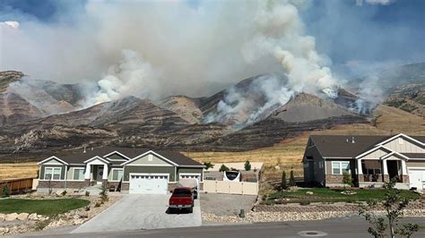 Tooele County Fire Burning Near Lakepoint Has Charred More Than 500