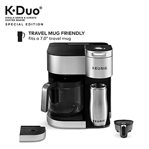 Keurig® K Duo Special Edition Single Serve K Cup Pod And Carafe Coffee Maker Silver Best Deals