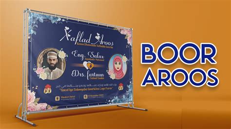 Wedding Banner Design Resources Baro Sida Loo Design Gareeyo Boor