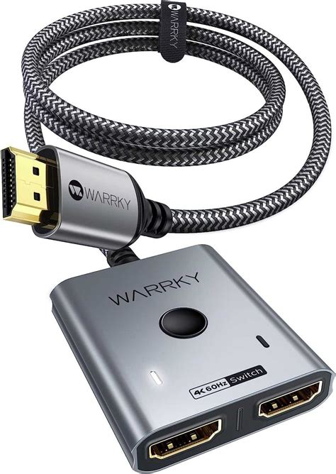 Przełącznik HDMI 2 wejścia 1 wyjście 4K przy 60 Hz WARRKY Białystok