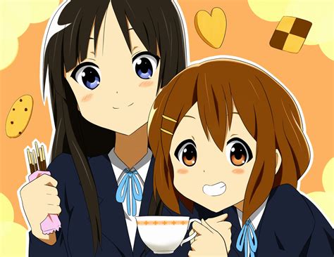 Akiyama Mio Hirasawa Yui K On Anime