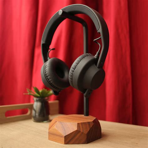Headphone Stand Walnut Oakywood Touch Of Modern
