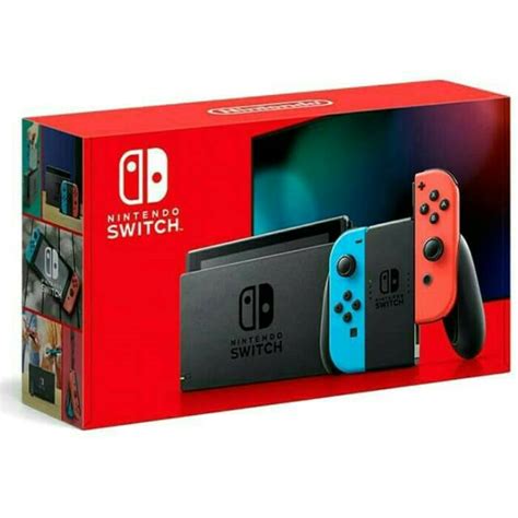 Jual Nintendo Switch New Model Hac 001 01 Neon Indonesiashopee