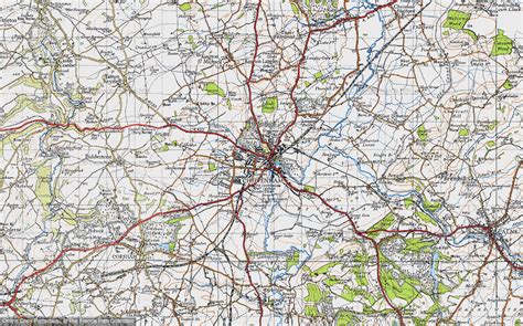 Historic Ordnance Survey Map of Chippenham, 1940