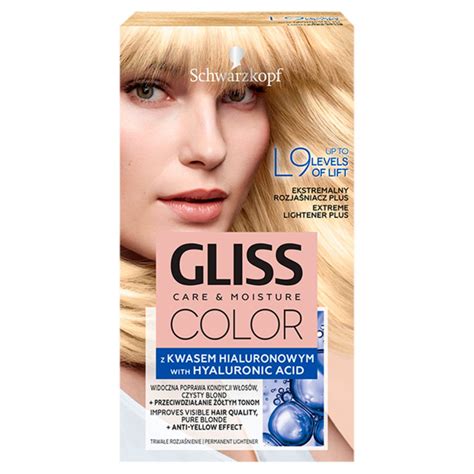 Schwarzkopf Gliss Color Care Moisture Rozjaśniacz do włosów z