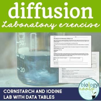 Cell Transport Diffusion Lab By Biology Roots Tpt