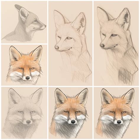 Step By Step Guide To Cute And Easy Fox Drawings For Beginners