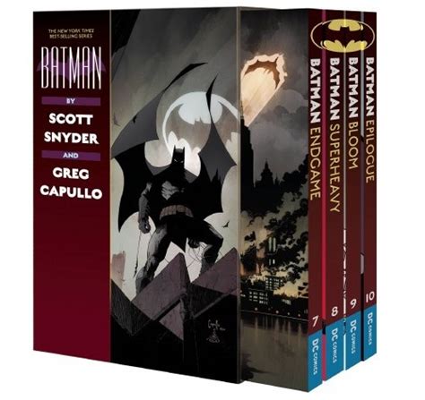 Batman By Scott Snyder Greg Capullo Box Set By Scott Snyder Goodreads