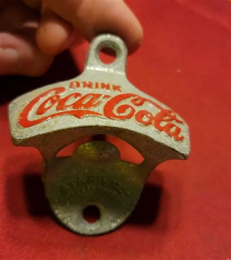 VINTAGE DRINK COCA COLA Starr X Wall Mount Bottle Opener W Germany