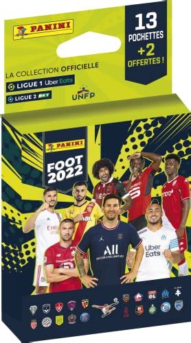 Panini Foot 2024 Ligue 1 Uber Eats Coffret Album 22 Pochettes