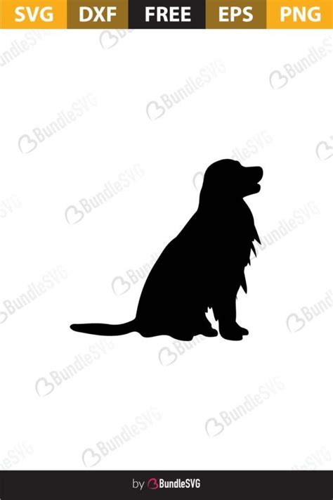 Golden Retriever Dog Svg Files Free Download Golden