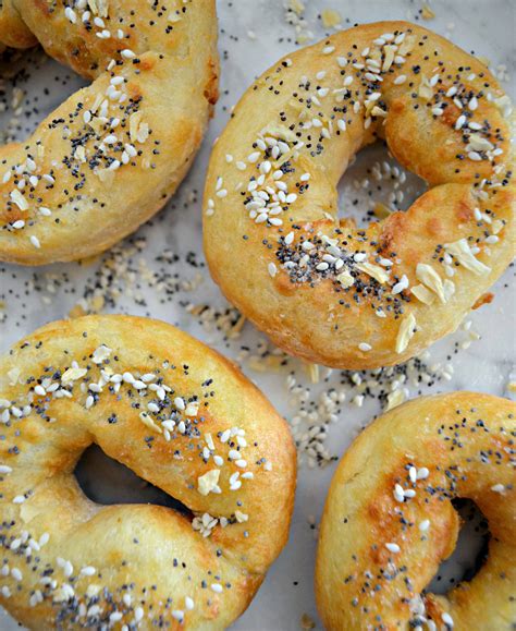 Make These Crazy Simple 2 Ingredient Air Fryer Bagels Hip2save