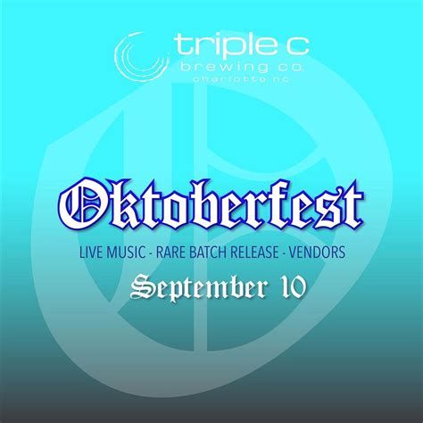 Oktoberfest at Triple C Brewing | South End Charlotte
