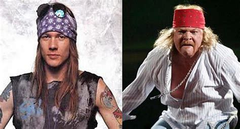 Guns N’ Roses El Antes Y Después De Sus Integrantes Fotos Espectaculos Correo