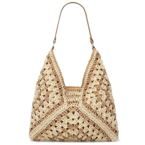 Yikoee Straw Hobo Bag For Women Woven Beach Tote Bag 2024