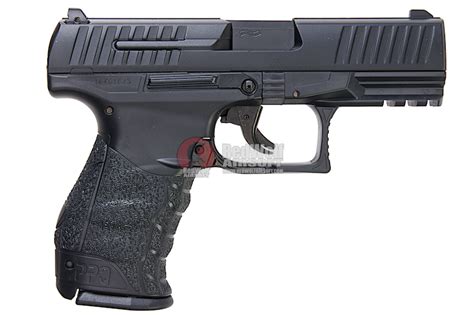 Umarex Walther Ppq Hme Metal Slide Mm Spring Cocking Pistol Black