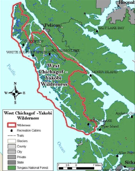 West Chichagof Yacobi Wilderness Alaska National Wilderness Areas