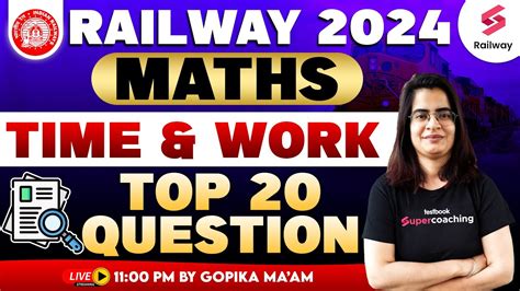 RRB ALP Technician 2024 Railway Maths Tricks Time And Work RRB