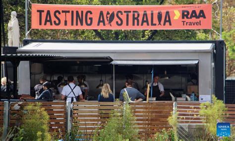 People Attend Tasting Australia Food Festival In Adelaid Global Times