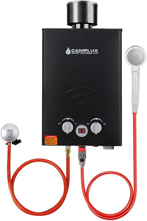 Camplux Bw158bc 6l Instant Gas Water Heater With Rain Cap Ce Certified Gar Standard Tankless