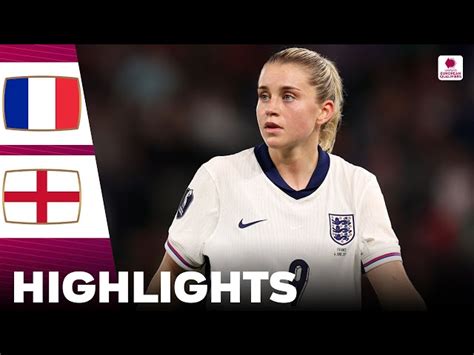 England Vs France Alessia Russo Goal Highlights Women S Euro