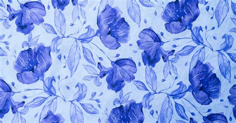 Floral Pattern on Fabric · Free Stock Photo