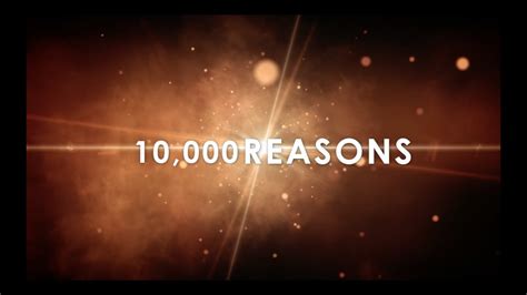 10 000 Reasons With Lyrics Matt Redman Youtube