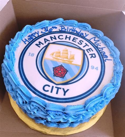 Manchester City Birthday Cake Ideas Images Pictures Th Birthday