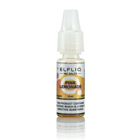 Elfliq Pink Lemonade E Liquid By Elf Bar Et Uk