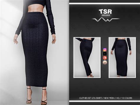 The Sims Resource Clothes Set 276 Skirt Bd815