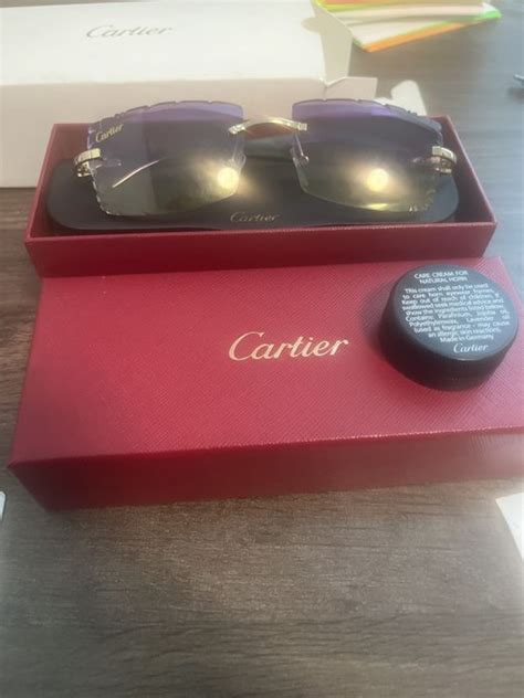 Cartier Cartier White Buffs Diamond Cut Grailed