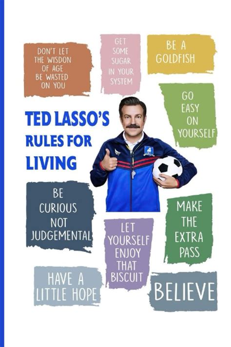 Buy Ted Lasso Rules For Living Ted Lasso Motivational Quotes Ted