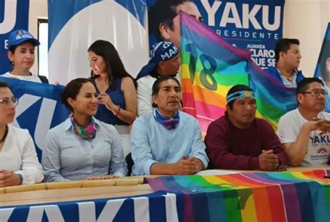 Pachakutik Respaldará A Yaku Pérez En Las Elecciones