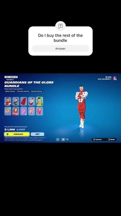 Should I Buy The Invincible X Fortnite Bundle Shorts Fortnite Invincible Shop Youtube