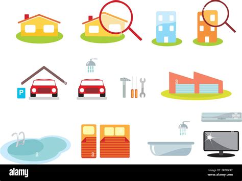 Vector Icon Set Stock Vector Image And Art Alamy
