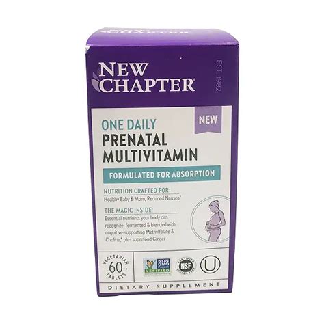 Once Daily Prenatal Multivitamin 60 Vegetarian Tablets At Whole Foods Market