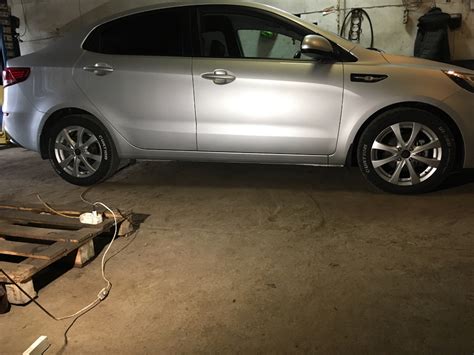 Замена задних пружин на Фобос 55330 — KIA Rio (3G), 1,6 л, 2015 года ...