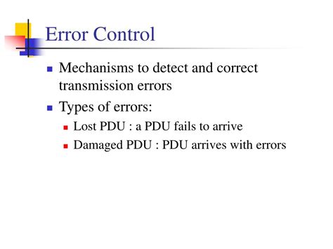 Ppt Coding And Error Control Powerpoint Presentation Free Download