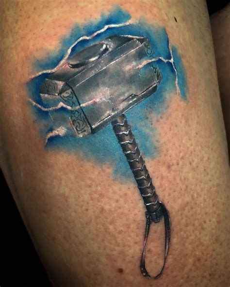 Thor Hammer Tattoo